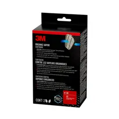 3M - Cartuchos De Repuesto De Vapor Orgánico 6001P1-Dc