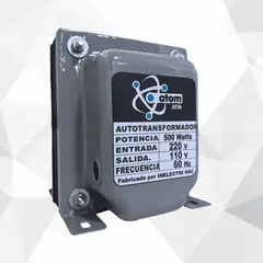 GENERICO - AUTOTRANSFORMADOR 500W 220V 110V