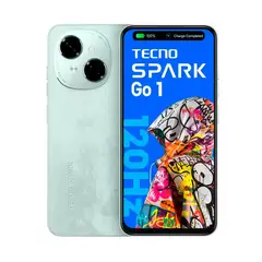 TECNO MOBILE - Celular Tecno Spark Go 1 128GB ROM + 6GB (4GB+4GB RAM EXTENDED) - Verde