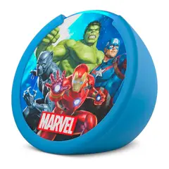 AMAZON - Echo Pop para Niños Parlante Inteligente Alexa Marvel Avengers Turques