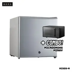 BORD - FRIGOBAR 50 L SILVER - MI50S-M + MICROONDAS MIRAY HMM-21N