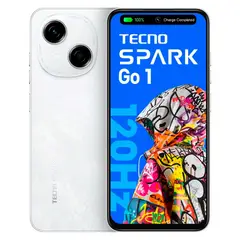 TECNO MOBILE - TECNO SPARK GO 1 KL4 128GB ROM + (4GB+4GB RAM EXTENDED) - BLANCO