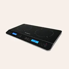 FINEZZA - Cocina de inducción - 2 hornillas FZ-310IN2 NEGRO