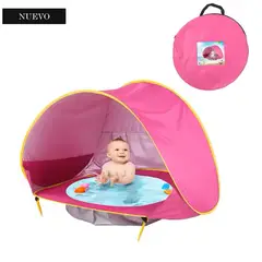 GENERICO - Carpa para Bebes Con Piscina Fucsia