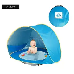 GENERICO - Carpa para Bebes Con Piscina Azul