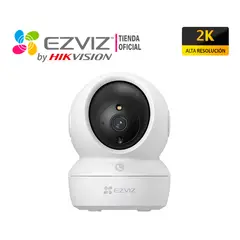 EZVIZ - Cámara Vigilancia Wifi H6C PRO 3MP Giratoria 360 Boton Llamada