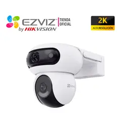 EZVIZ - Cámara H90 Dual 4MP + 4MP Binocular WiFi Gira 360 Exterior