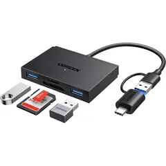 UGREEN - Lector de tarjetas SD, USB C, USB 3.0
