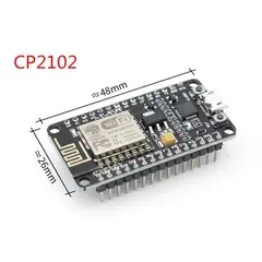 GENERICO - MODULO ESP8266 CP2102 V.02 LUA NODEMCU WIFI PLACA DESAROLLO