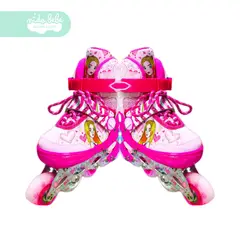 GENERICO - PATIN LINEAL PARA NIÑA PRINCESS TALLA S