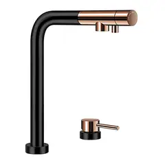 HIGRILL - Grifería Dual Deluxe con Salida para Agua de Filtro