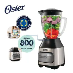 OSTER - Licuadora Oster Reversible Digital de 800W  Pica Hielo