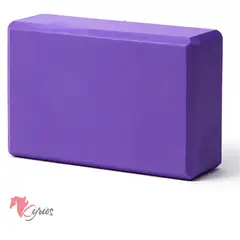 NO LOGO - Ladrillo De Yoga Color Morado 1 UND