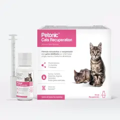 AGROVET - VITAMINA SUPLEMENTO PARA GATOS PETONIC CATS RECUPERATION X 55 ML