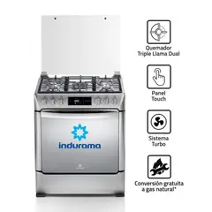 INDURAMA - Cocina Montecarlo Zafiro Croma 5 quemadores