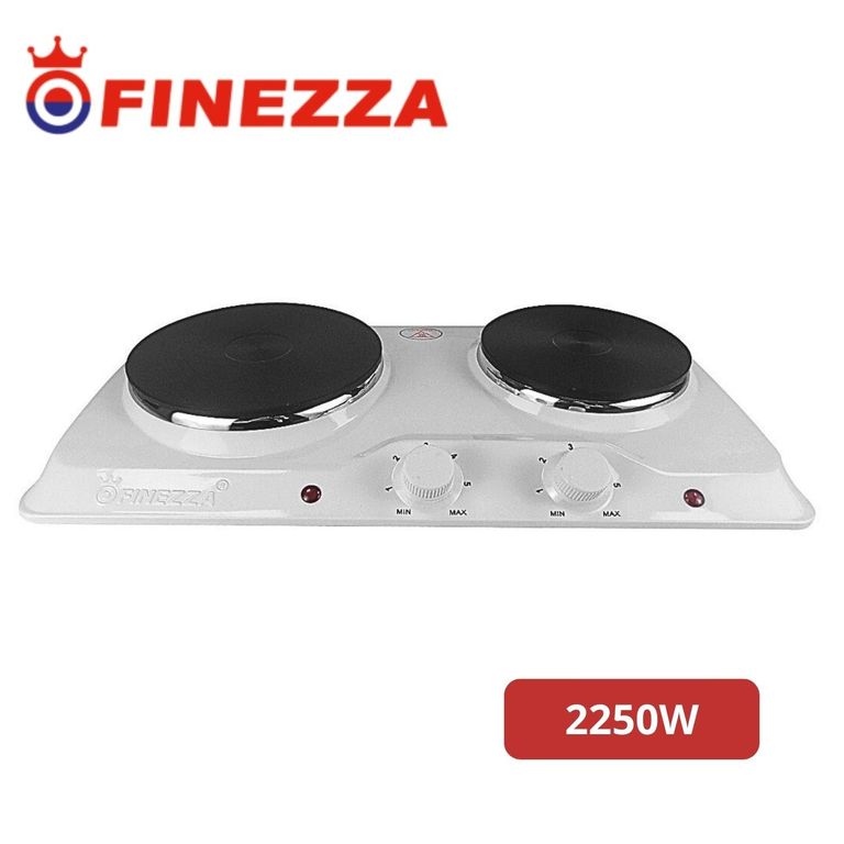 Cocina Eléctrica de 2 Hornillas Finezza