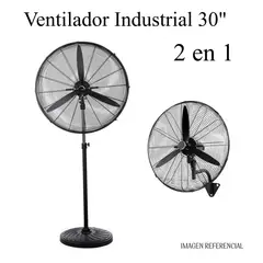 GENERICO - Ventilador Industrial de 30" Pulgadas 2 en 1 - 240 Watts