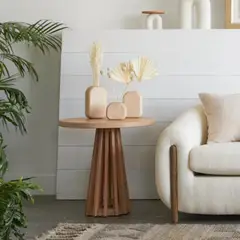 GENERICO - Mesa de Madera Lateral Nicole Decoban Hogar