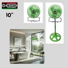 CROWN - Ventilador 3 en 1 10"