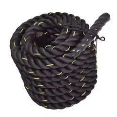 ARGYM - Soga de crossfit 2 y 9mt + soporte de pared para cuerdas de batalla