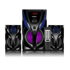 MICRONICS - Parlante Micronics Lugano 1 - MIC S7037BT 2.1 Con BT, FM, USB