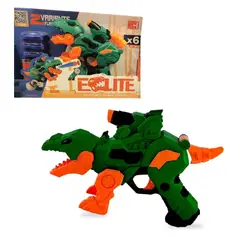 GENERICO - Pistola De Juguete Dinosaurio Lanza Dardos -Verde