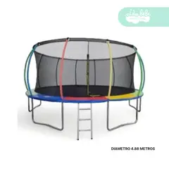 GENERICO - Juego CAMA SALTARINA 4.88 metros