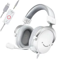 FIFINE - Auricular H9 WHITE