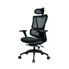 OFIDEAS - Silla de Oficina Ergonómica Supra Negro Presidente