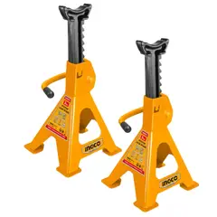 INGCO TOOLS - Caballete para auto 3 toneladas / torre 2 piezas, ingco