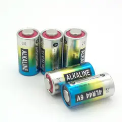 GENERICO - Pack de 2 Pilas 4lr44 6v Para Collar Antiladrido Mando Cochera