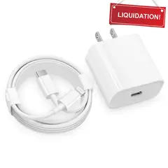 GENERICO - Cargador Tipo C para iPhone Compatible 11 al 14 Pro Max – 20W Potencia Rápida Genérico