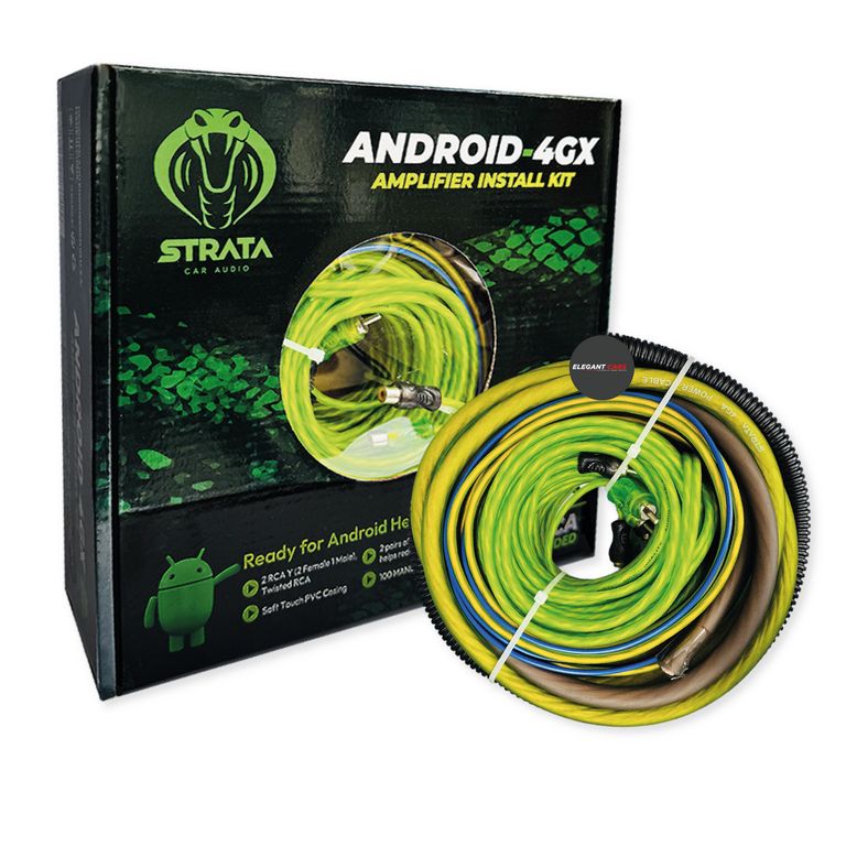 Kit de Cables Instalación Audio 4 Strata