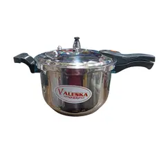 VALESKA - Olla a presión 9 L acero inoxidable marca