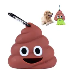 GENERICO - Dispensador bolsas biodegradables para perros diseño popó