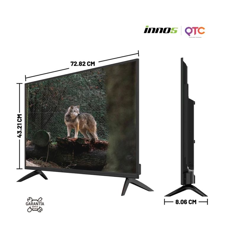 Televisor INNOS LED 32 Smart TV con Android TV