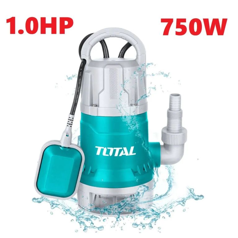 BOMBA SUMERGIBLE TOTAL AGUA SUCIALIMPIA 750W DRENAJE - TWP87506-5