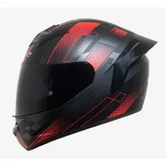 LS2 - CASCO INTEGRAL NS352 ENIX negro mate rojo TALLA ¨L¨