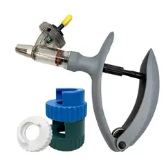GENERICO - JERINGA CONTINUA 5ML INYECTOR DE VACUNA GANADO CERDO POLLO