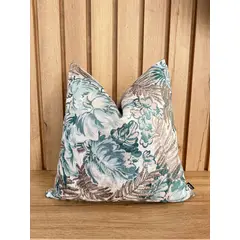 MAP DESIGN HOME - Funda De Cojin Floral Bohemio 45 x 45 cm