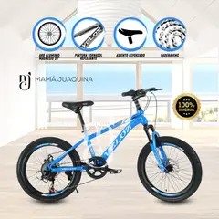 VELOX - Bicicleta Deportiva Aro 20 «PALMEIRA MIDDLE» Blue
