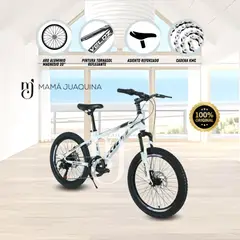 VELOX - Bicicleta Deportiva Aro 20 «PALMEIRA MIDDLE» White