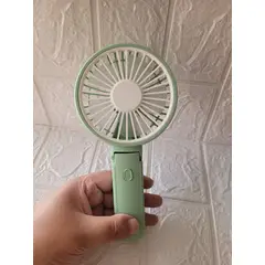 GENERICO - VENTILADOR PORTATIL VERDE PASTEL