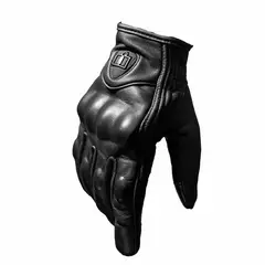 ICON - GUANTE DE CUERO NEGRO TALLA S