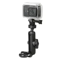 MOTOWOLF - Soporte de Cámara Go-Pro Base Manillar Tubo