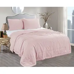 CASATEX - Set Cubrecama + Fundas de Almohada 2 plazas 100% Algodón
