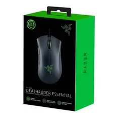 RAZER - MOUSE DEATHADDER ESSENTIAL 6400 DPI SWITCH MECHANICAL BLACK