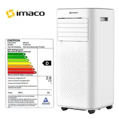 IMACO - AIRE ACONDICONADO PORTATIL 9000 BTU AC9010G