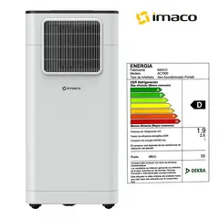 IMACO - Aire Acondicionado Portátil Digital 6500BTU