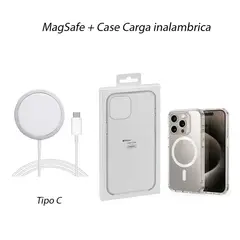 OEM - Case Magsafe con Cargador inalámbrico para iPhone 15 Pro Max